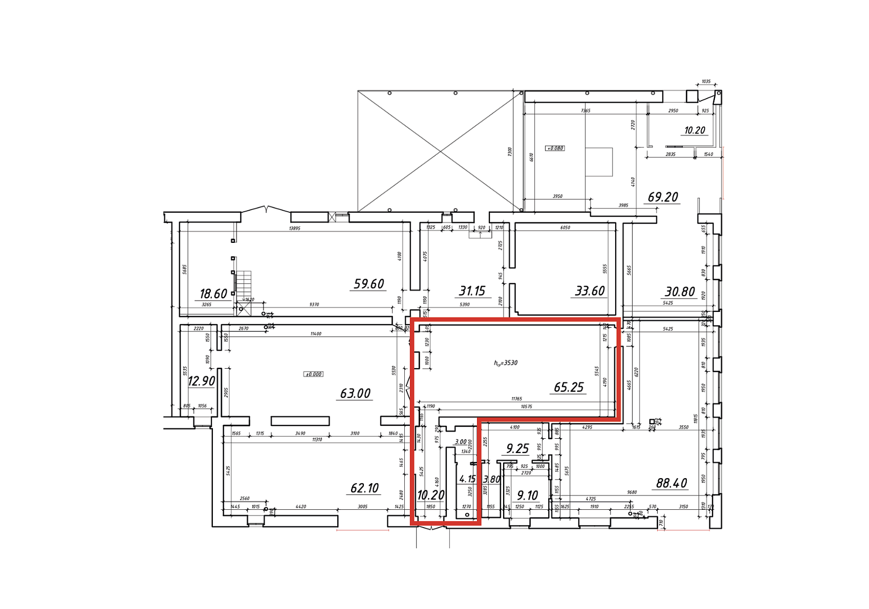 Планировка 80